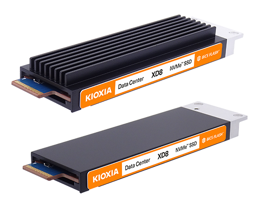 KIOXIA Data Center SSD XD8 Series (E1.S)